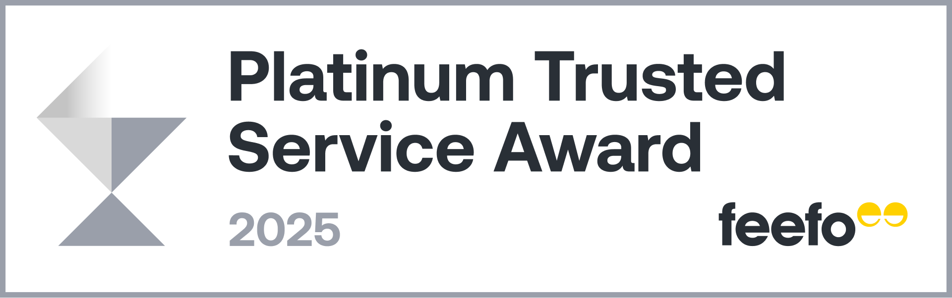 Feefo Platinum Service Award